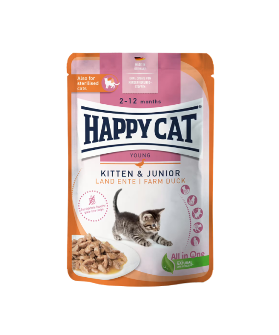 Happy Cat Pouch per Kotele me Rose 85 Gr