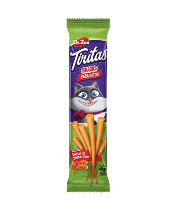 Dr Zoo Sticks për mace me karkaleca deti 40 gr