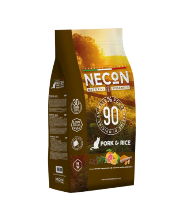 Necon me mish derri dhe oriz per mace adult 1,5 kg