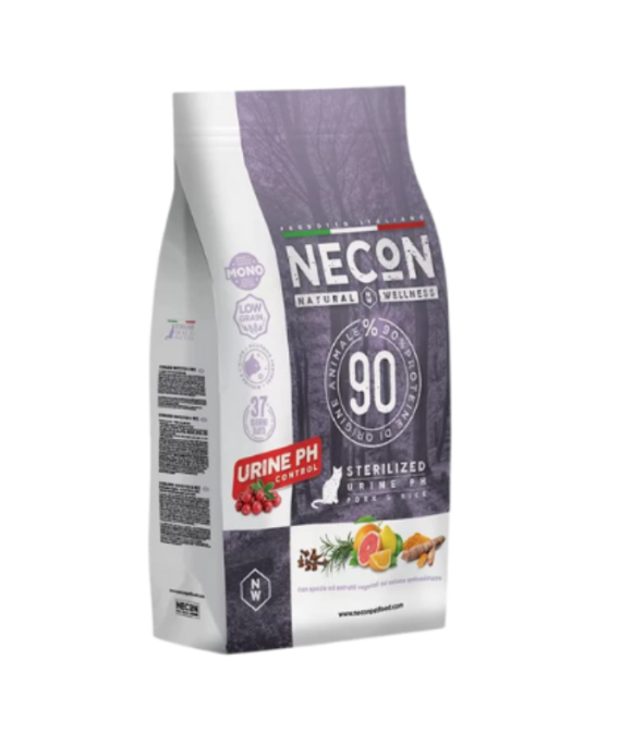 Necon mish derri dhe oriz per mace te sterilizuara adult Urine PH 1,5 kg