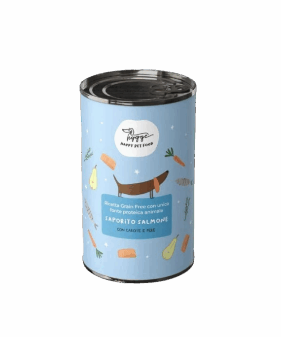 Hygge Monoproteinik me Salmon dhe Karrote per qen 400gr