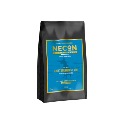 Necon adult dog monoprotein me qingj dhe bizele 3 kg