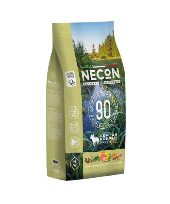 Necon Senior Dog Mini Rose dhe oriz 2 KG