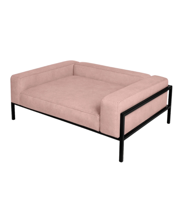 Kensington M Blush Pink / Polished stainless steel frame