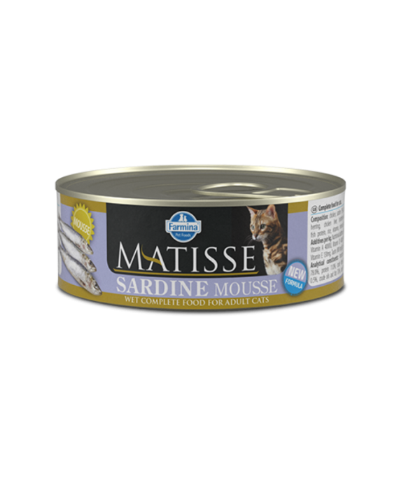 Matisse Mousse me Sardine per Mace 85 Gr