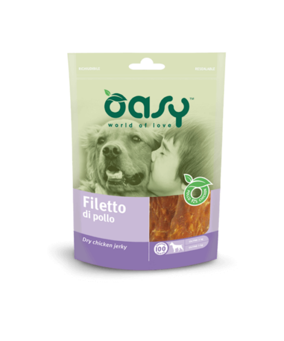 Oasy Snack per Qen Pule Natyrale e Thate 100 gr