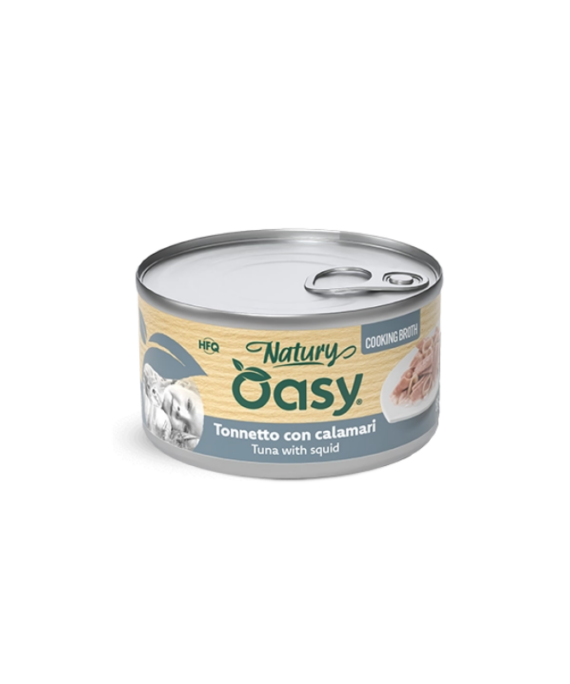 Oasy per Mace me Tuna dhe Kallamare 85 gr