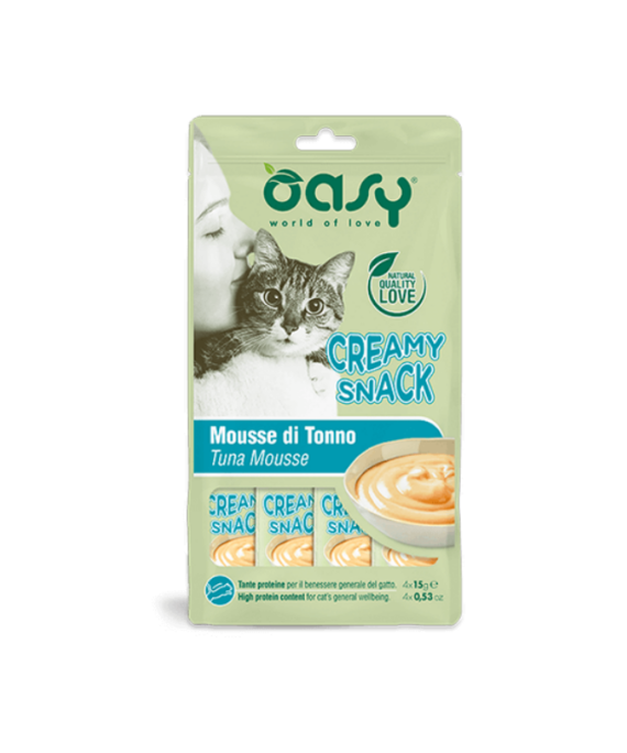 Oasy Snack per Mace me Tuna 4x15gr