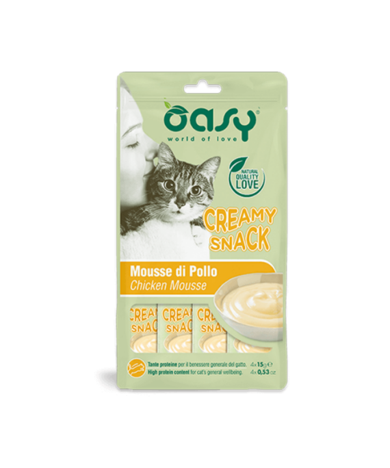 Oasy Snack per Mace me Pule 4x15gr