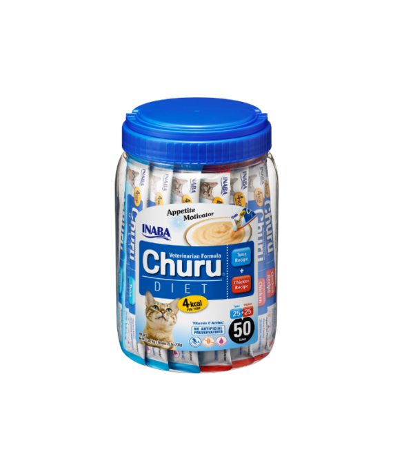 Churu per Mace Diet Tuna dhe Pule 50x14g