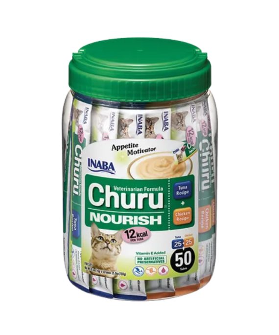 Churu per Mace Nourish Tuna dhe Pule 50x14g