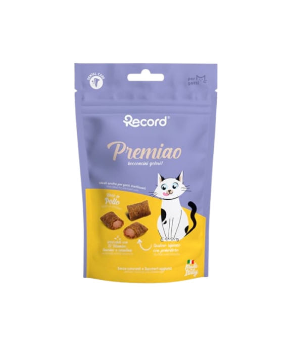 Record Premiao Snack me Pule per Mace te Sterilizuara 50 Gr
