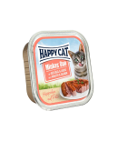 Happy Cat Paté per Mace me Pule dhe Salmon 100 Gr