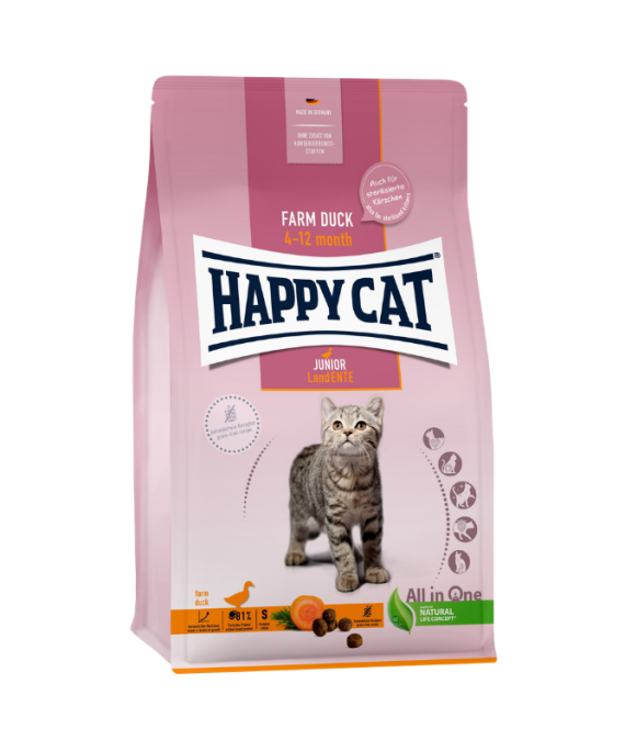 Happy Cat Junior me Rose 4 kg