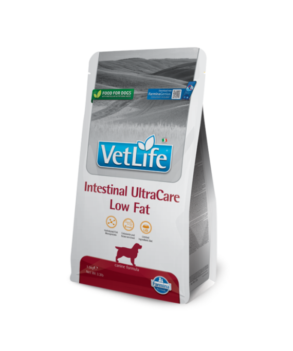 VetLife per Qen Intestinal UltraCare Low Fat 1,5 kg