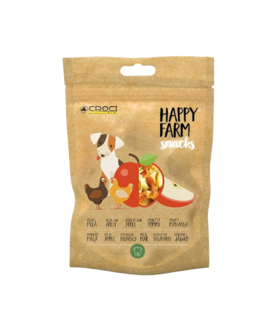Croci Happy Farm Snack per Qen Pule dhe Molle 80 gr
