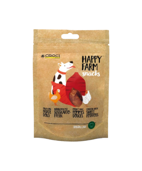 Croci Happy Farm Snack per Qen Pule dhe Patate e Embel 80 gr