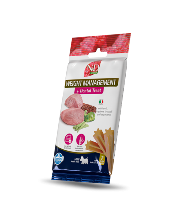 N&D Treat per Qen Mini  Weight Management Lamb 60 gr