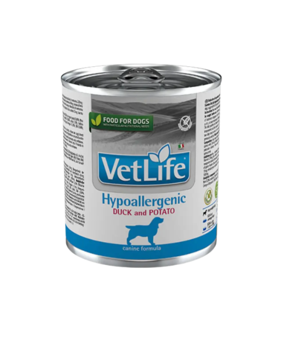 VetLife per Qen Hypoallergenic Rose dhe Patate 300 gr