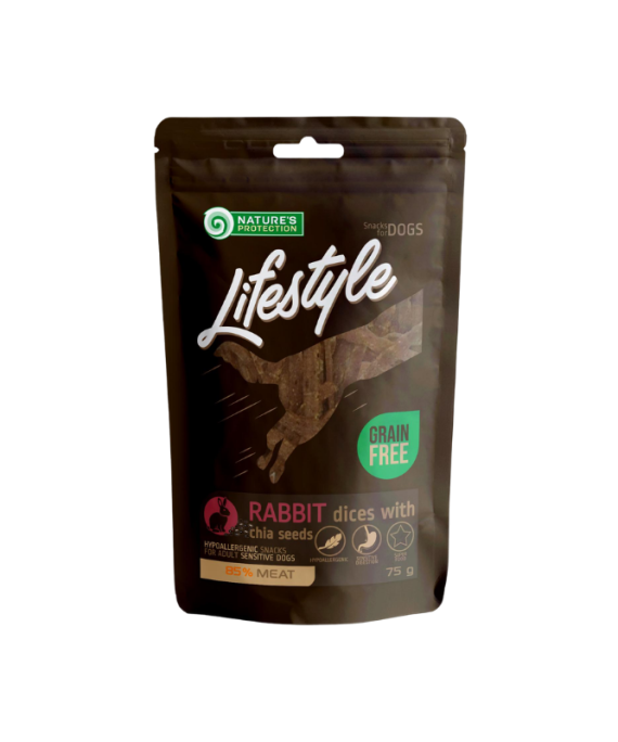 Natures Protection Snack per Qen Rabbit with Chia Seeds 75 gr