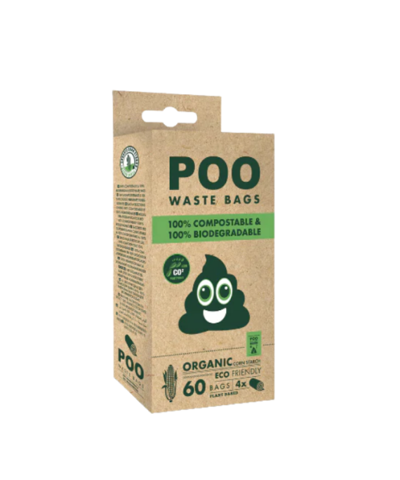 M-Pets Poo Waste Bags 60 pc
