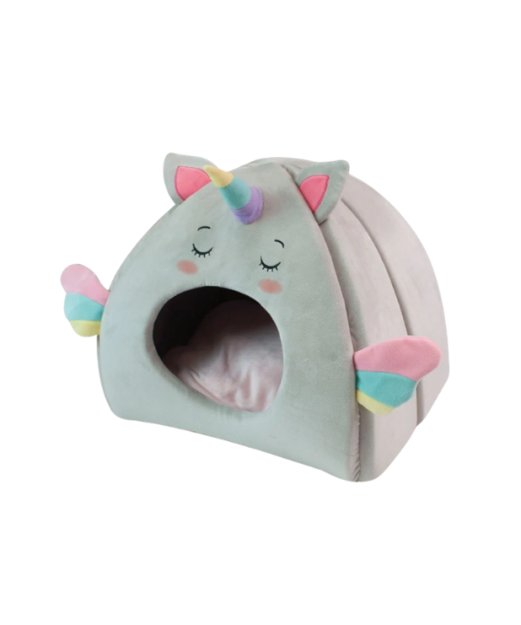 Croci Shtepi per Mace/Qen Fluffy Unicorn 43x33x39cm