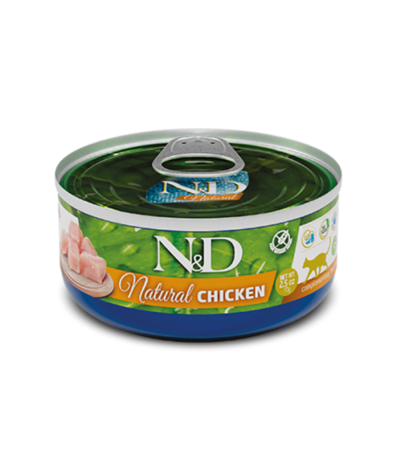 N&D per Mace Natural Chicken 70 gr