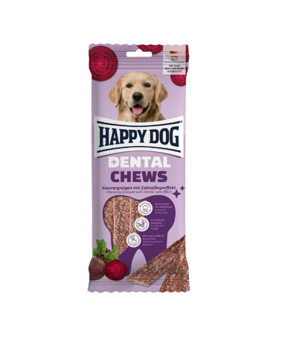 Happy Dog Dental Snacks Chews 195g