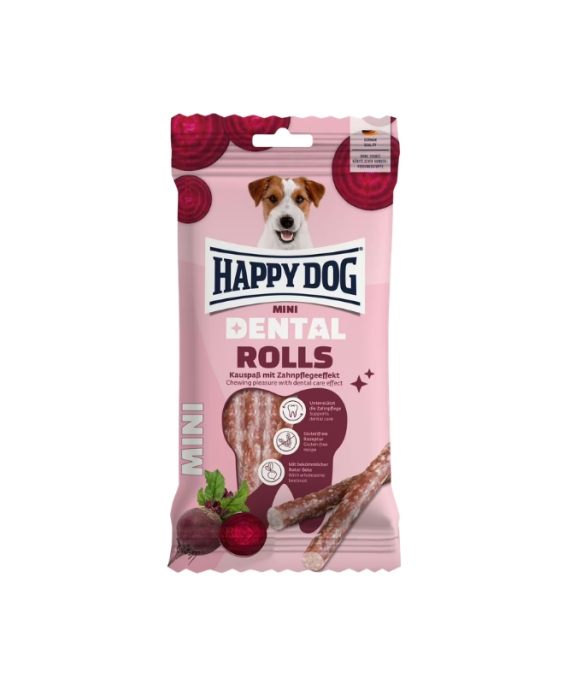 Happy Dog Dental Snacks Dental Rolls Mini 92g