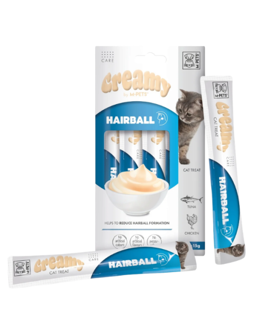 M-Pets Treat per Mace me Tuna & Pule 4x15 gr