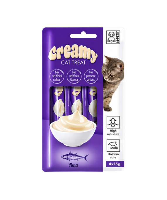 M-Pets Treat pre Mace me Tuna 4x15 gr