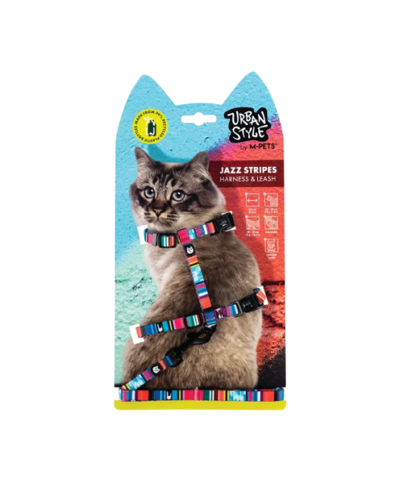 M-Pets Trupore dhe Litar per Mace Jazz Stripes