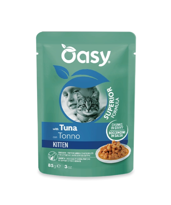 Oasy per Kotele Superior Chunks me Tuna 85 gr